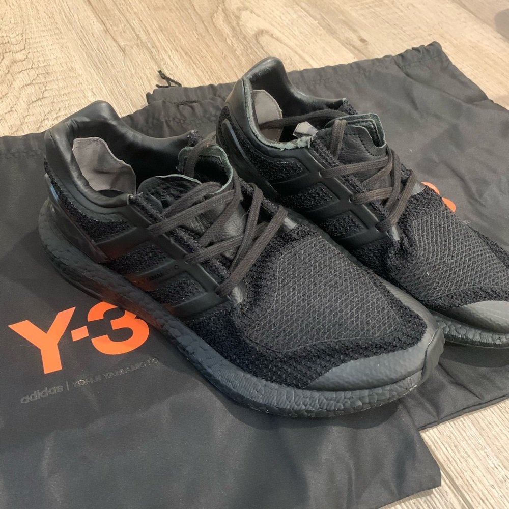 Adidas yohji Yamamoto black shoes